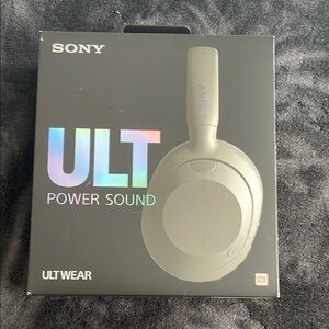 Sony ULT Power Sound ULT Wear Off-White noise canceling headphones NIOB unopened
